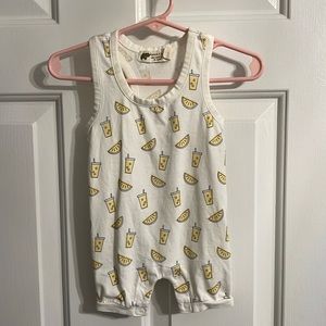 Monica and Andy Romper 🍋